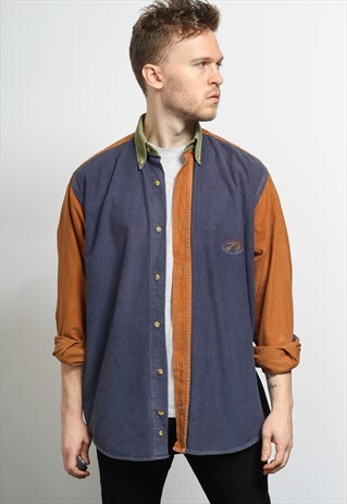 VINTAGE CORDUROY CORD SHIRT