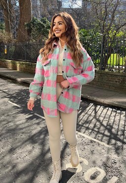 Block Print Shacket