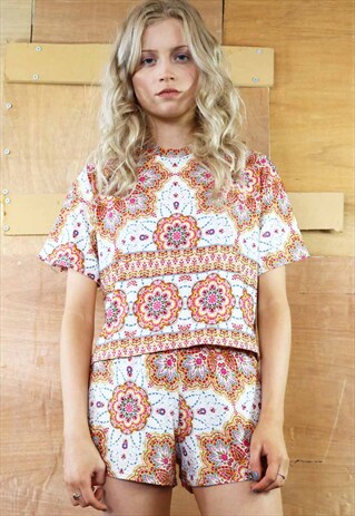 HIPPY CHIC SHORTS AND TOP CO-ORDINATES