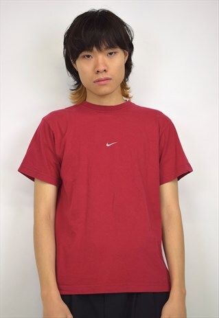 VINTAGE 90S NIKE MAROON CORTEZ GRAPHIC T-SHIRT