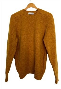 Yves Saint Laurent vintage mustard unisex sweater. Size M