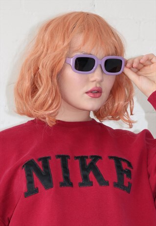 RECTANGLE SUNGLASSES IN PURPLE