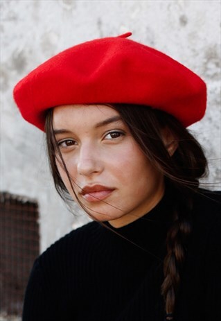 SUBDUED RED BERET