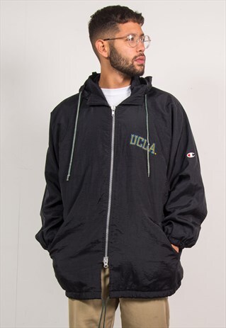 VINTAGE CHAMPION WINDBREAKER JACKET UCLA