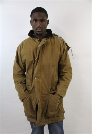 VINTAGE 90'S TAN WAX JACKET