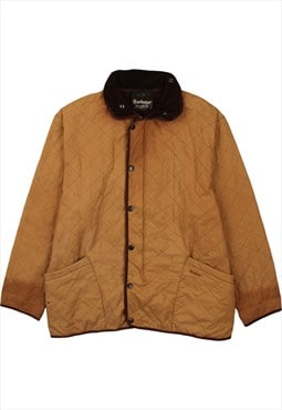 Vintage 90's Barbour Windbreaker Lightweight Button Up Tan