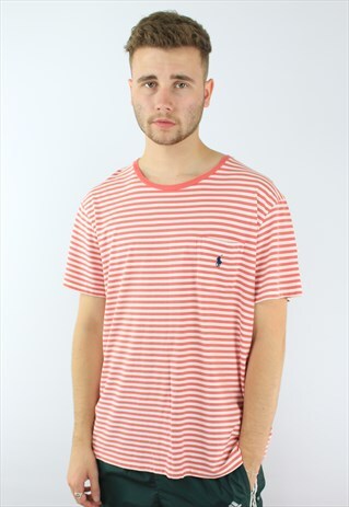 RALPH LAUREN STRIPED SS T-SHIRT