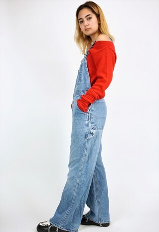 VINTAGE 90'S DICKIES DENIM DUNGAREES