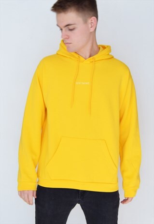 YELLOW SHIT FACED... (WHITE) HOODIE