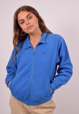 VINTAGE SERGIO TACCHINI FLEECE JACKET BLUE