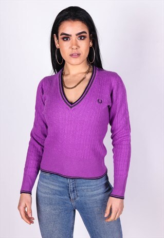 VINTAGE FRED PERRY KNIT JUMPER K705
