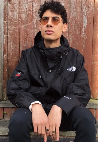 VINTAGE THE NORTH FACE JACKET WINDBREAKER, BLACK