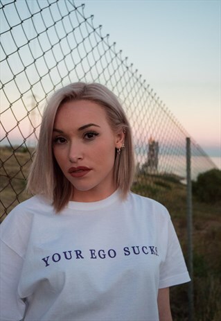 EGO WHITE T-SHIRT