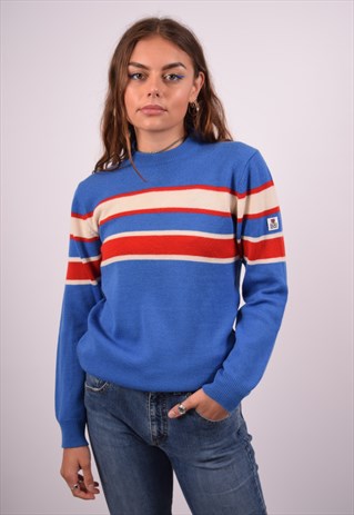 VINTAGE CERRUTI 1881 JUMPER SWEATER BLUE