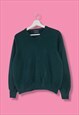 Vintage  Jumper Club room in Green M