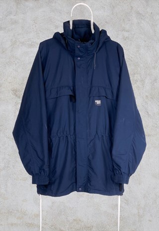 VINTAGE SPRAYWAY HYDRO DRY HIKING JACKET BLUE MEDIUM