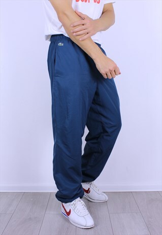 VINTAGE LACOSTE MENS SPORTS JOGGERS PANTS