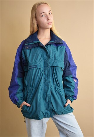90'S RETRO COLOUR BLOCK SPORTS PARKA JACKET