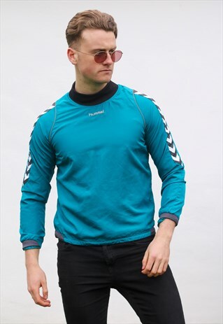 HUMMEL VINTAGE 90S SPORTING TRACK TOP