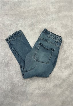 G-Star Raw Jeans Y2K Blue Double Knee Jeans W33 x L30
