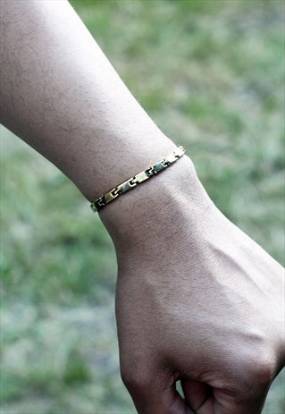 VINTAGE GOLD CHAIN BRACELET