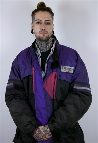 VINTAGE TRIUMPH MOTORCYCLE JACKET
