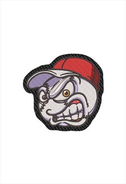 Embroidered Baseball Ball Face iron on patch / sew on patch
