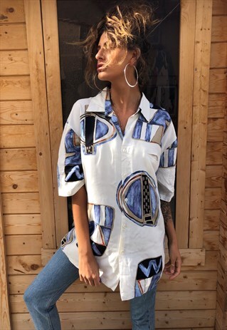 OVERSIZED RETRO 90S 80S VINTAGE UNISEX FESTIVAL SHIRT