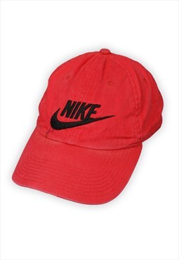 Vintage Nike Red Logo Baseball Cap