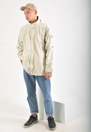 VINTAGE RAIN COAT IN BEIGE