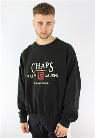 RALPH LAUREN CHAPS LOGO SWEATSHIRT