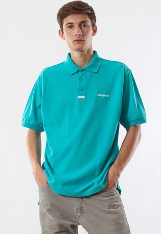 VINTAGE ADIDAS ORIGINALS 90S BLUE TURQUOISE