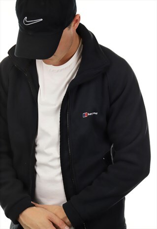 VINTAGE BERGHAUS ZIP UP FLEECE TOP