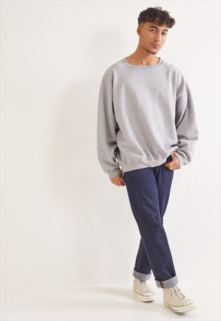 VINTAGE NIKE SWEATSHIRT GREY