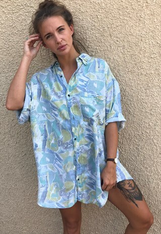 OVERSIZED RETRO 90S 80S VINTAGE UNISEX FESTIVAL SHIRT
