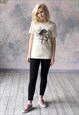 OCTOPUS JAPANESE CALLIGRAPHY PRINTED CUTE WOMENS T SHIRT TEE