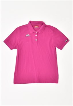 Vintage Kappa Polo Shirt Pink