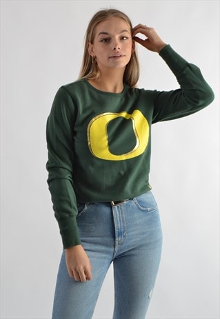 GREEN NIKE JUMPER GJ4718