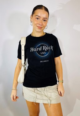 Vintage Size S Hard Rock Cafe T-Shirt in Black
