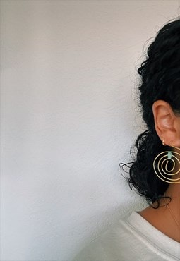 The spiral earrings 