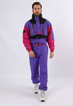 Vintage 90's EIDER Full Ski Suit Snow UK M 40" (6UM)
