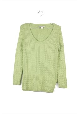 Vintage Tommy Hilfiger Jumper in green M