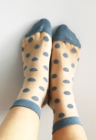 SPOTTYY SHEER SOCKS