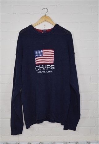 ralph lauren flag jumper men's