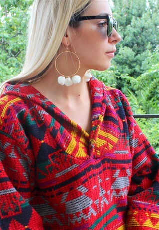 EARRINGS CREOLE GOLDEN EARS EARRINGS