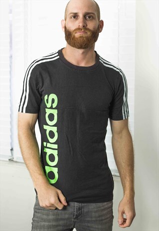 VINTAGE ADIDAS T-SHIRT LOGO 90S X 6.7