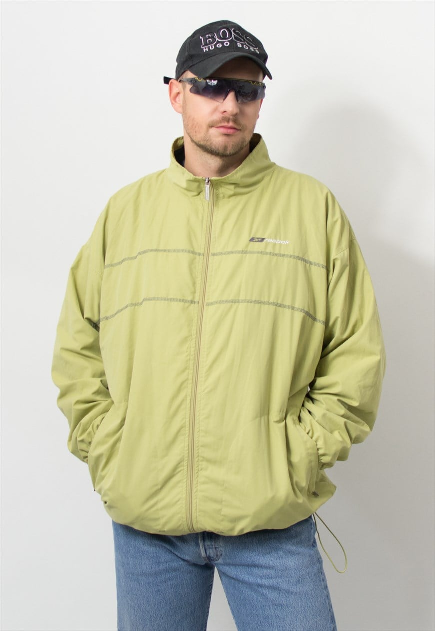 Reebok jacket store with cap