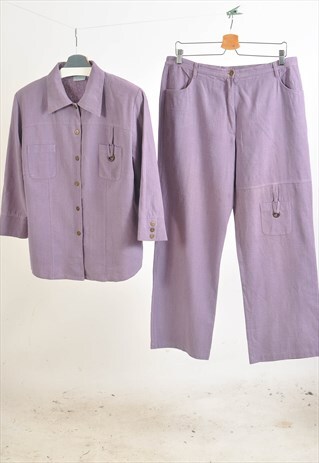 Vintage 00s co-ordintaes jacket and pants suit