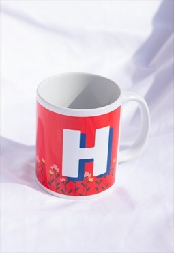 Colourful Alphabet Letter H Mug 