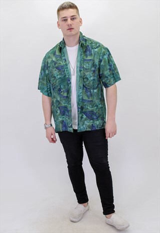 VINTAGE PATTERN FESTIVAL SHIRT